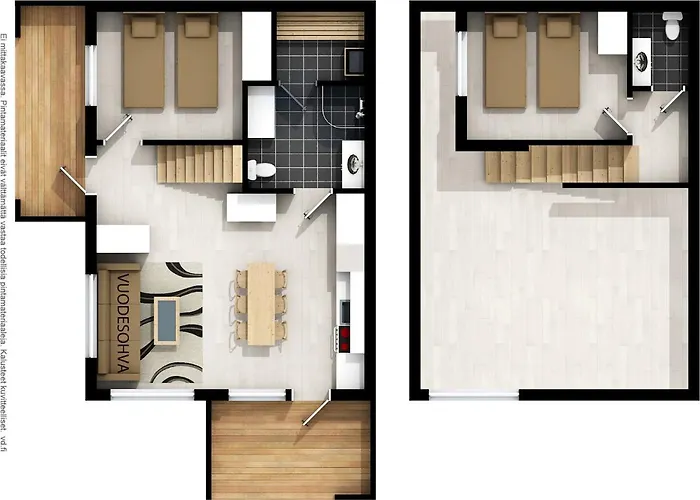 Levillas Sointuilevi 1a72, 2 Pass Included Διαμέρισμα